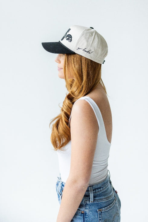 Iowa Saturday Stretch Canvas Trucker Hat